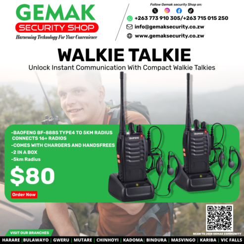 Baofeng Walkie Talkies