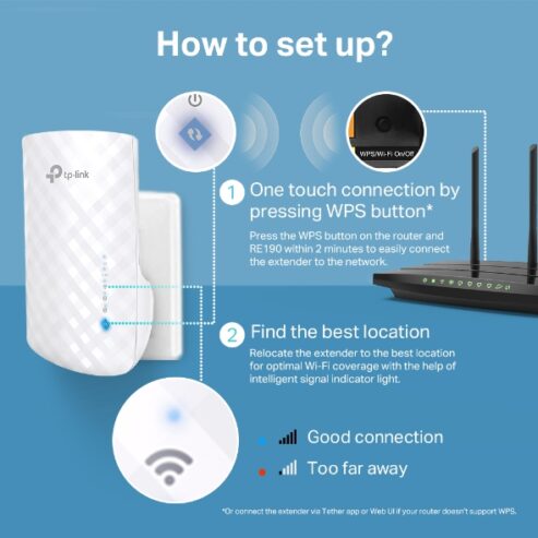 TP-LINK AC750 Wi-Fi Range Extender