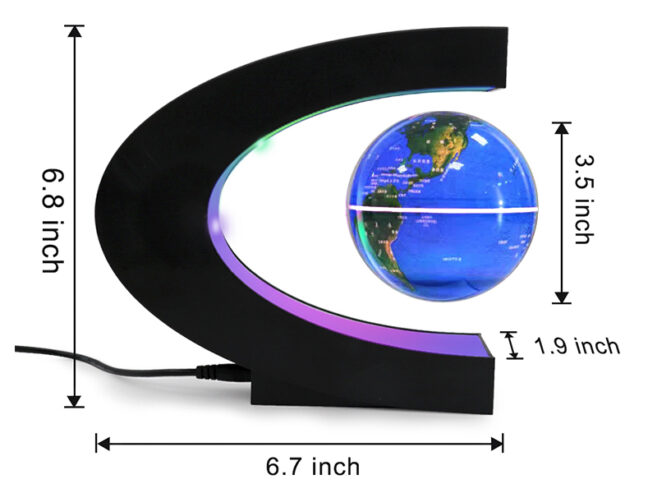 FLOATING GLOBE Magnetic Levitation Floating Globe