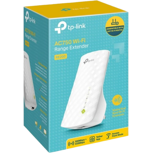 TP-Link RE200 AC750 Wi-Fi Range Extender