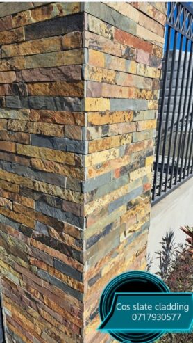 Natural stone cladding